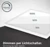 LED panelové stropné svietidlo stmievateľné ultra ploché Náhľad obrázku produktu 8