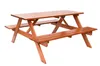 Zahradní set stůl s lavicemi dřevěná PIKNIK 160 cm lakovaná Náhled obrázku produktu 6