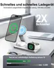 Ladestation Apple Watch iPhone MagSafe Ladegerät 3in1 Produktbild-Vorschau 2