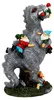 Figurine de jardin Relaxdays, dinosaure dévorant des nains Voir les images du produit 8