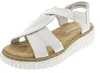Rieker Damen Sandalen Keilsandaletten Modeschuhe weiß 38 Produktbild-Vorschau 51