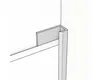 Aluminium U-Profil schwarz matt 2600 x 18 x 6 x 5,5 mm Produktbild-Vorschau 4
