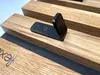 Kleiderhaken Holz Eiche Schwarz – Wandgarderobe Paneel Produktbild-Vorschau 9