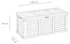 Opbergbox voor de tuin met een houten uitstraling, gemaakt Productafbeelding-voorbeeld 5