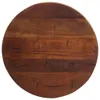 Design Tischplatte Ø 60x2,5 cm Rund Altholz Massiv, Produktbild-Vorschau 1