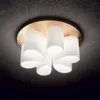 Daisy Zeitgenössische Deckenleuchte Metall Gold 6 Lichter Produktbild-Vorschau 2