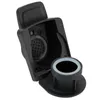 A black coffee capsule adapter is shown against a white background. The adapter is open, revealing its interior. Náhled obrázku produktu