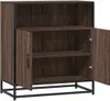 Sideboard Braun Eichen-Optik 68x35x76 cm Holzwerkstoff Produktbild-Vorschau 8