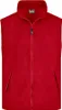 James & Nicholson Fleece Vest Gr. M, rot Produktbild-Vorschau 1