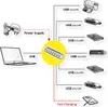 ROLINE USB 3.2 Gen 1 Hub, 7fach, austauschbare Tasten, Produktbild-Vorschau 2