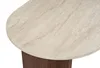 Skye Decor, Moderner Esstisch, Travertin & Walnuss, 180 x Produktbild-Vorschau 7