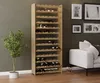 Weinregal aus Holz, massiv, für 91 Flaschen, Loft-Schrank, Produktbild-Vorschau 4