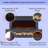 Klarstein Deko Kamin mit LED-Flammen, Elektro Kamin mit Produktbild-Vorschau 2