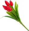 Tulpenstrauss Rot Schön Wie Leben Schaum Tulpen Künstlich Produktbild-Vorschau 9
