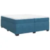 The Living Store Boxspringbett mit Matratze Dunkelblau Produktbild-Vorschau 10