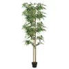 vidaXL Bambou artificiel 988 feuilles 150 cm vert Voir les images du produit 4