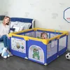 LZQ Laufstall Baby 127x127cm, Laufgitter Baby Absperrgitter Produktbild-Vorschau 13