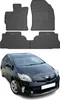 2011-2015 Toyota Prius Plus Fußmatten Gummi Schwarz 4 tlg Produktbild-Vorschau 1