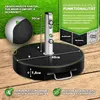 tillvex® Granit Sonnenschirmständer mit Rollen & Produktbild-Vorschau 2