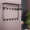 Garderobe „Yucon“ Hoch mit Hutablage – Massive Akazie Produktbild-Vorschau 1
