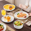 MALACASA, 24 pcs. vaisselle en porcelaine service combiné Voir les images du produit 4