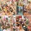 OKWISH 3D-Puzzles, Handgefertigtes DIY Miniaturhaus, Produktbild-Vorschau 7