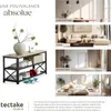 Étagère à chaussures BLACKPOOL 101x30,5x45,5cm - Bois clair Voir les images du produit 7