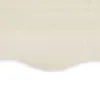 A close-up of a cream-colored fabric with a wavy white trim at the bottom, against a white background. Anteprima dell’immagine prodotto