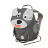 A studio shot of a dog-shaped backpack. Produktbild-Vorschau