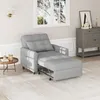 Bealife Multifunktionaler Sessel, Hellgrau, 3-in-1 (Sessel, Produktbild-Vorschau 2