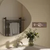 Miroir de salle de bain asymétrique AFIELINA avec éclairage Voir les images du produit 11
