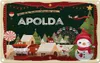 vianmo Blechschild 20x30 cm Weihnachten aus APOLDA Produktbild-Vorschau 1