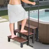 Pooltreppe - 3-stufige Außentreppe - 64 cm Breite - 250 kg Produktbild-Vorschau 8