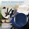 Joyz univerzální nánožník modrý, pro dětskou autosedačku, Náhled obrázku produktu 5