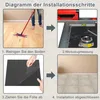 Diagram showing the steps for installing vinyl flooring. Náhled obrázku produktu