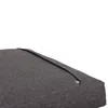 A close-up view of the textured fabric of a cushion or seating surface, showing a zipper detail. Podgląd zdjęcia produktu