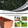 IvoQ Drewniana donica – 120x40x32 cm – Lite drewno z Podgląd zdjęcia produktu 7