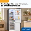 Exquisit Kühl-Gefrierkombination 378 l No Frost | Produktbild-Vorschau 5
