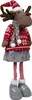 Elch 60cm (72cm) stehend, 2er Set Dekofigur Weihnachten Produktbild-Vorschau 4