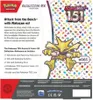 PKM – Scarlet & Violet 151 – Alakazam ex-Kollektion Produktbild-Vorschau 2