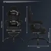 WOLTU Gaming Stuhl mit Massagefunktion, Taschenfederkissen, Produktbild-Vorschau 7