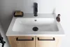 Sapho PRACTICO Keramik-Möbelwaschbecken 60x40cm, Weiß Produktbild-Vorschau 6