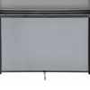 A close-up view of a gray roller blind with a black frame, attached to a pergola. Produktbild-Vorschau
