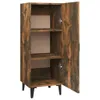 The Living Store Sideboard Räuchereiche 34,5x34x90 cm Produktbild-Vorschau 9