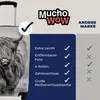 MuchoWow® Koffer Handgepäck Trolley Rollkoffer Kleine Produktbild-Vorschau 6