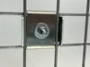 Klammer mit Zaunhalter Maschenweite 5 cm x 5 cm, Aluminium Produktbild-Vorschau 2