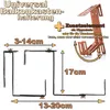 Support pour jardinières BigDean, lot de 8, en terre cuite, Voir les images du produit 5