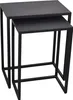 LOFT42 Brick set von 2 Beistelltischs - Metall - schwarz - Produktbild-Vorschau 6