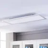 Lindby LED-Panel Livel, 4000K, 120cm x 30cm, silber, Metall Produktbild-Vorschau 2