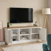 TV Lowboard BOLTON aus Kiefer Massivholz, TV Bank im Produktbild-Vorschau 5
